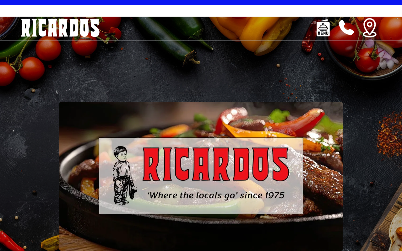 Ricardos — screenshot of their official website