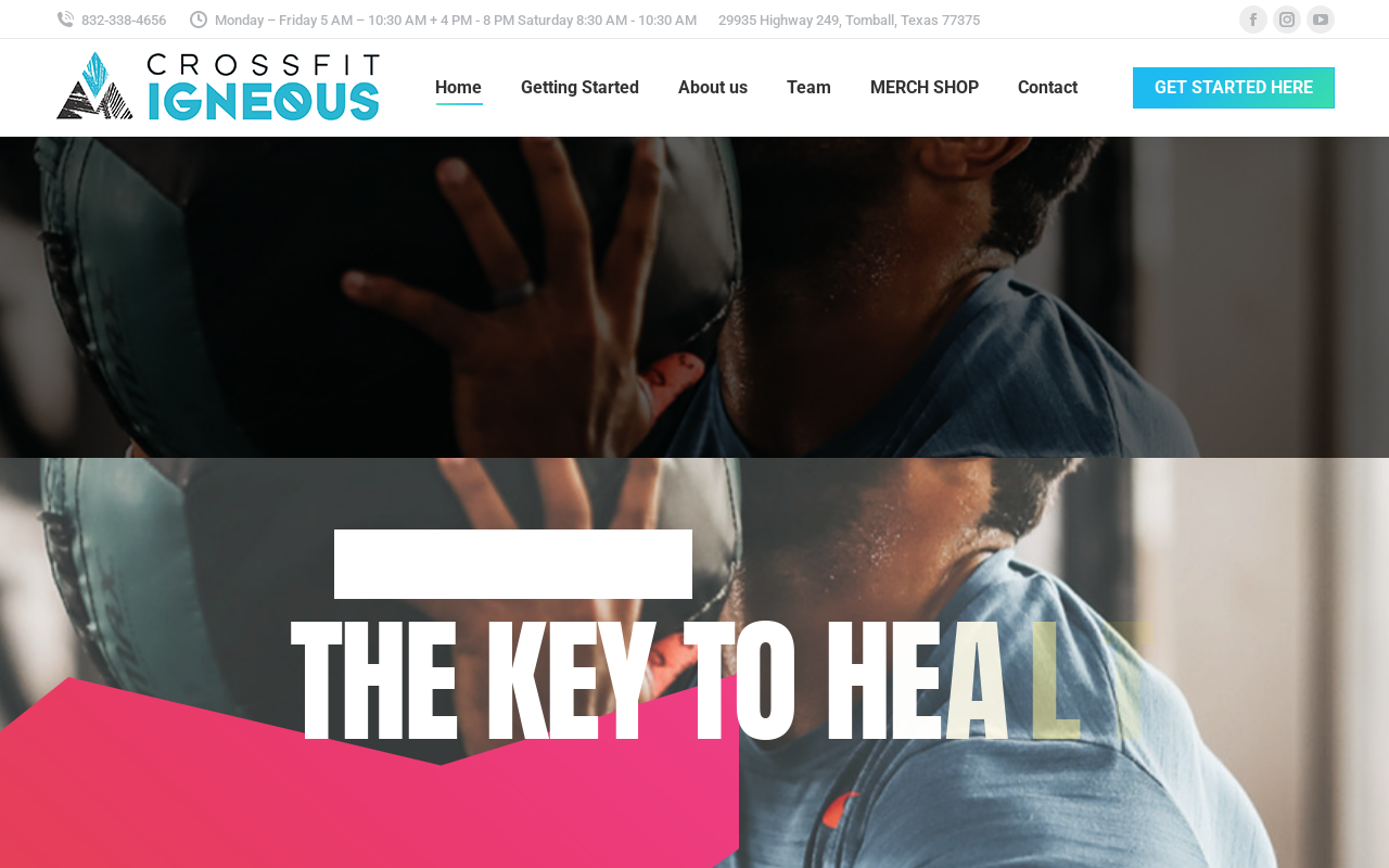 CrossFit — screenshot of their official website