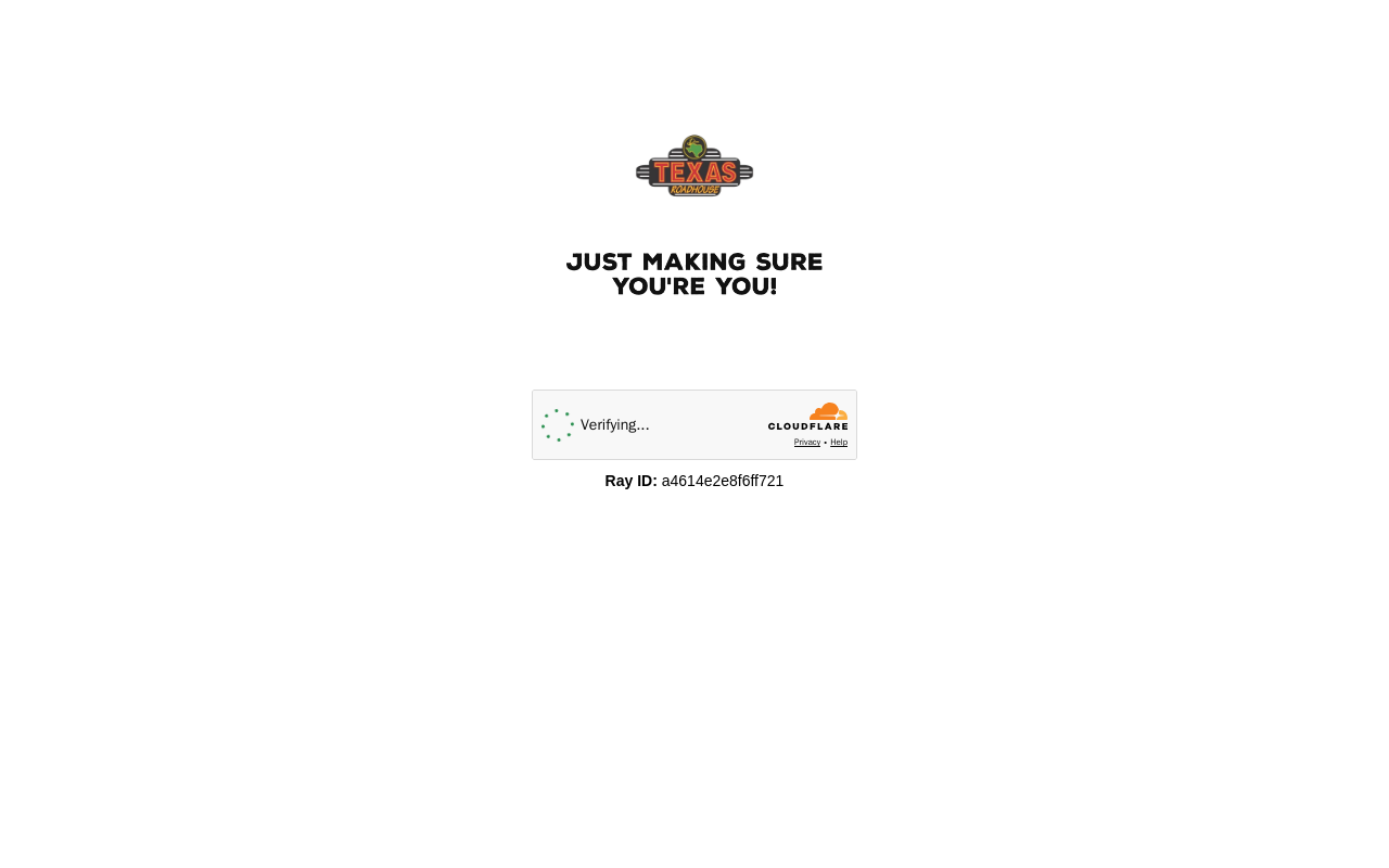 Texas Roadhouse — screenshot of their official website