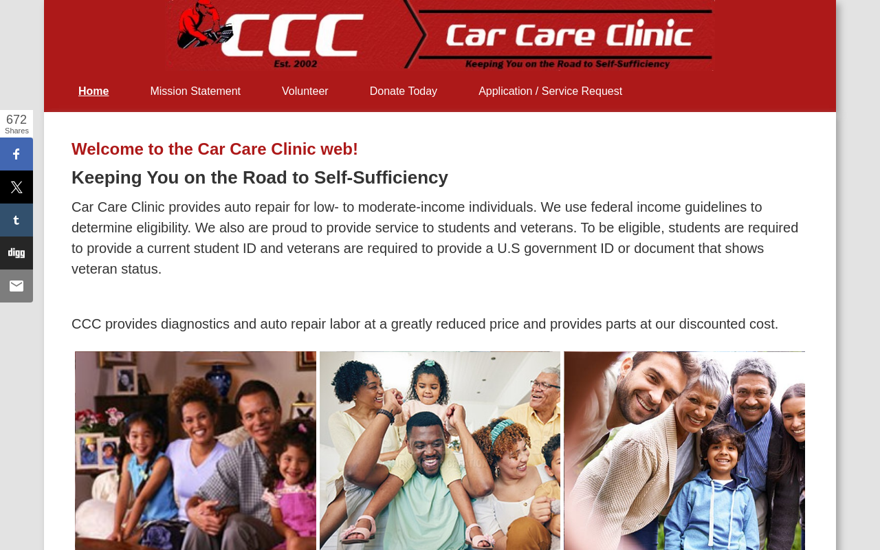 Car Care Clinic — screenshot of their official website