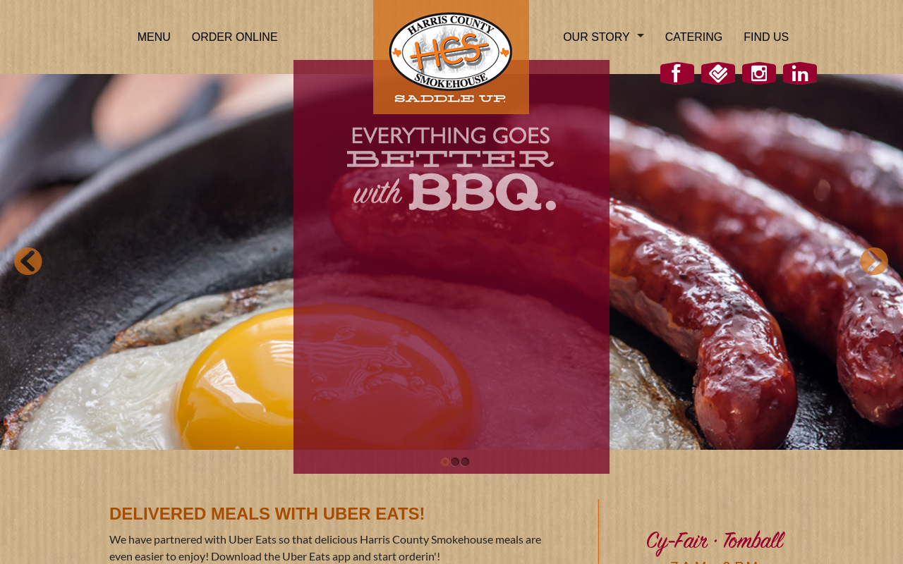 Harris County Smokehouse — screenshot of their official website