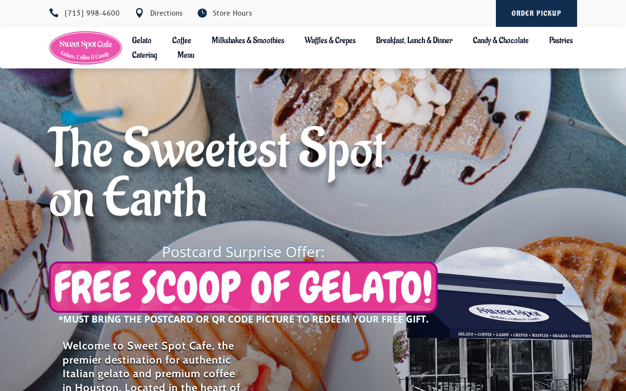 Sweet Spot — screenshot of their official website