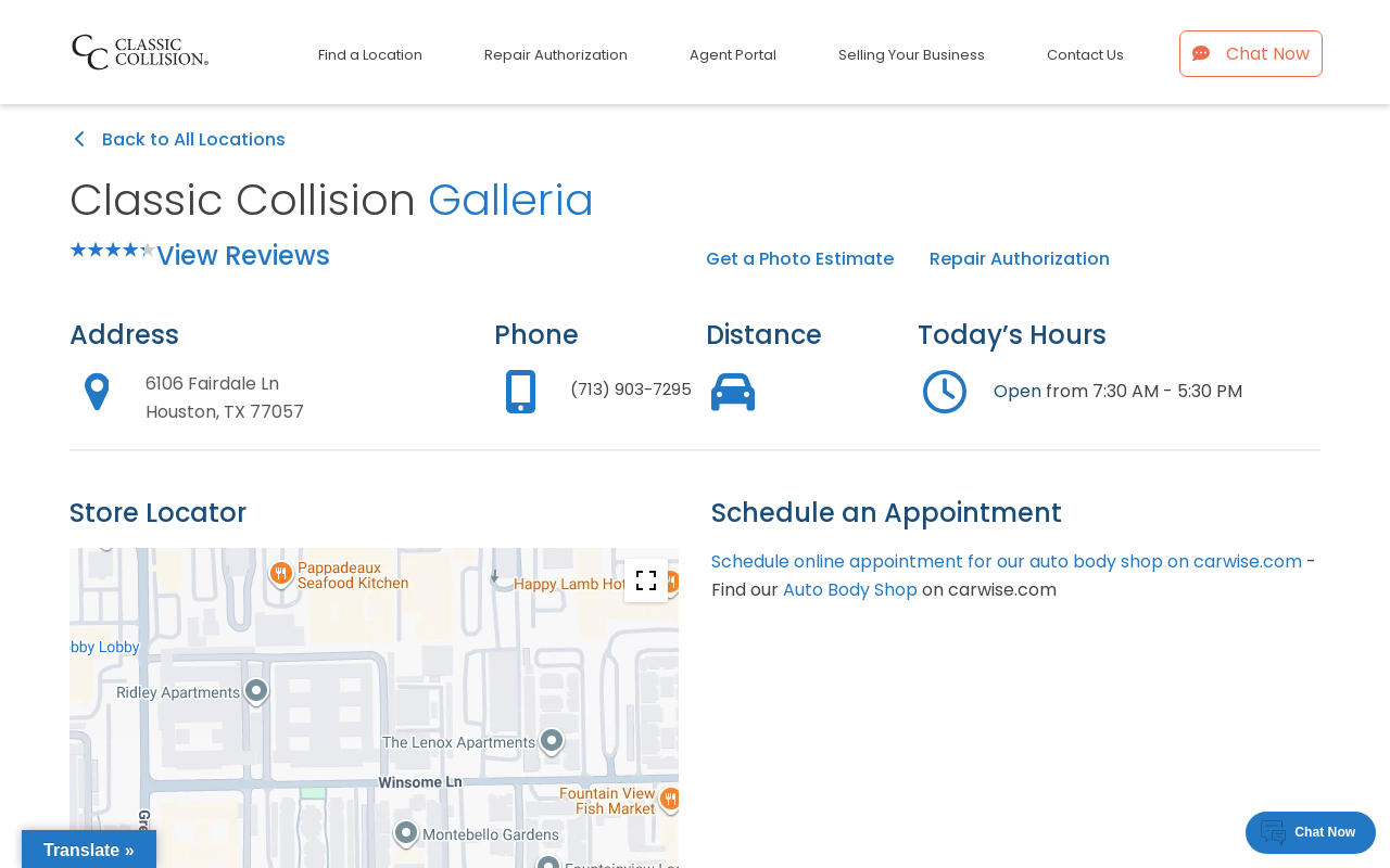 Classic Collision — screenshot of their official website