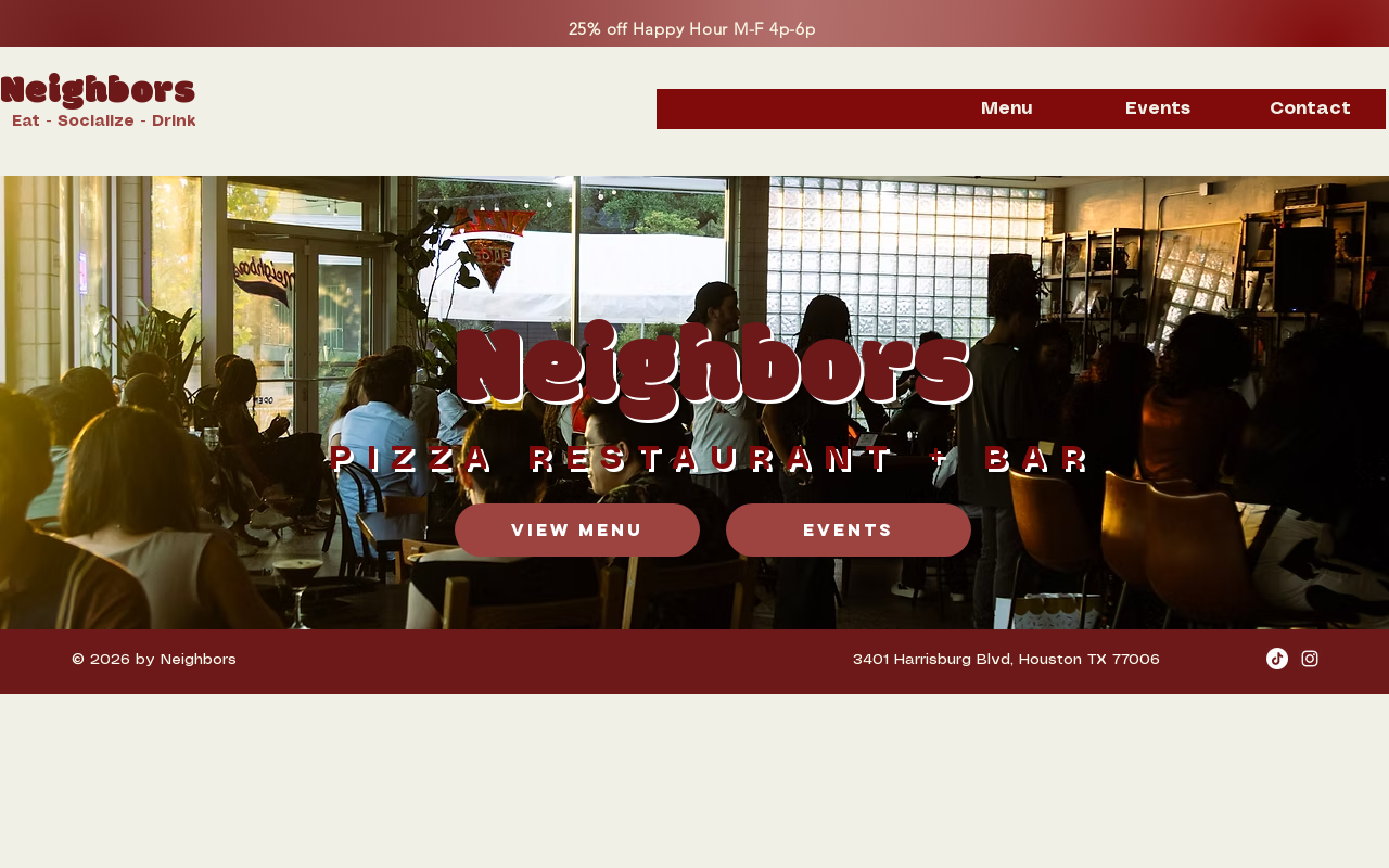 Neighbors — screenshot of their official website