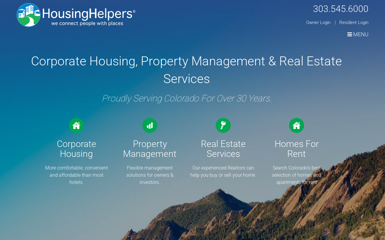Housing Helpers — screenshot of their official website