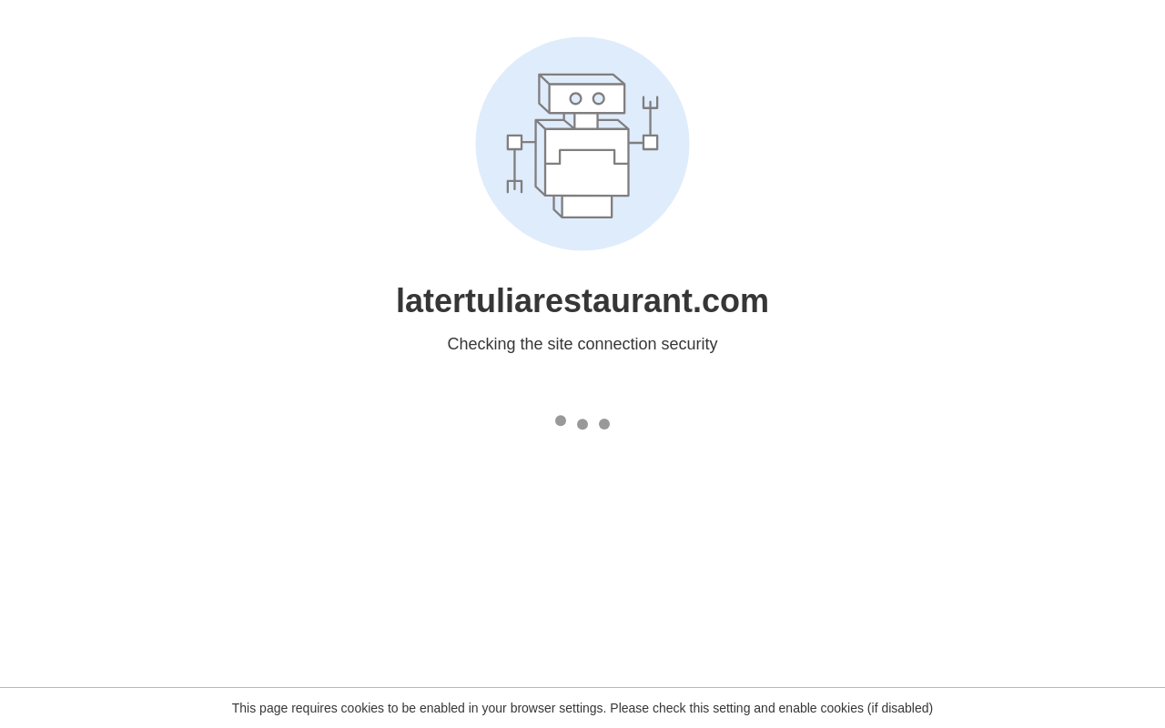 La Tertulia — screenshot of their official website