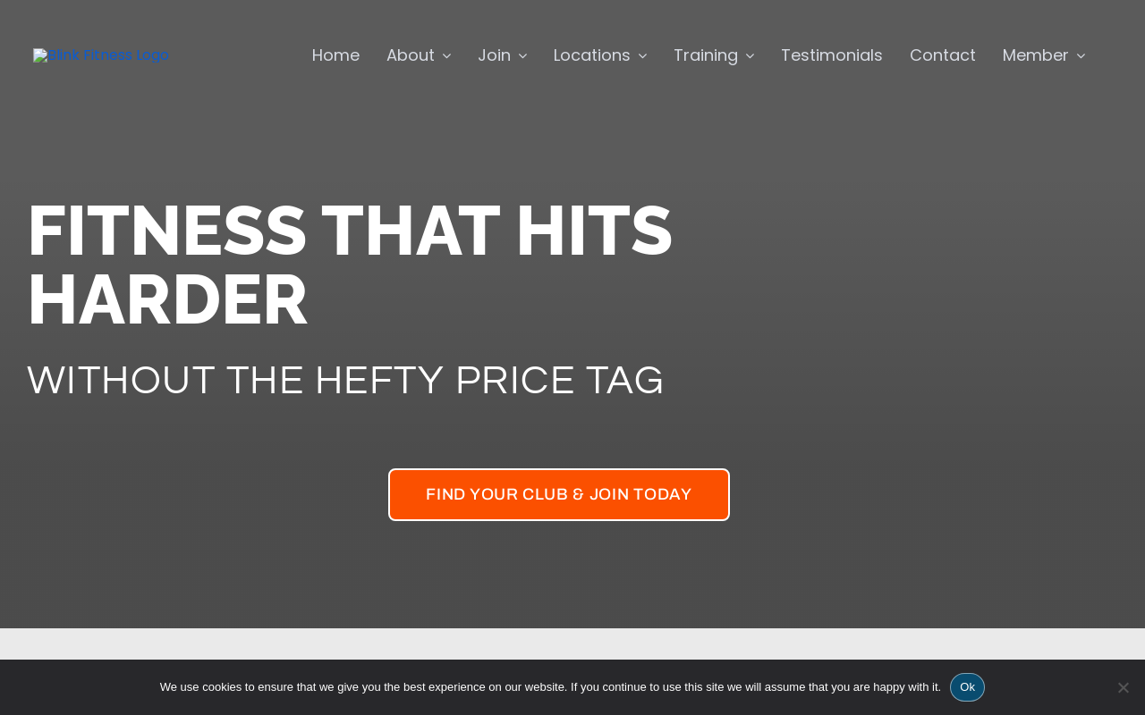 Blink Fitness — screenshot of their official website