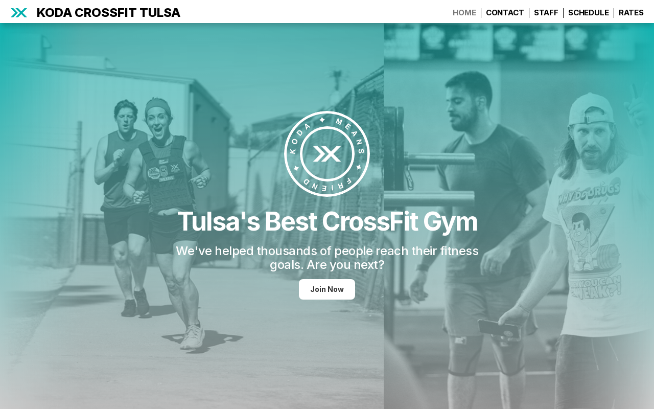 CrossFit — screenshot of their official website