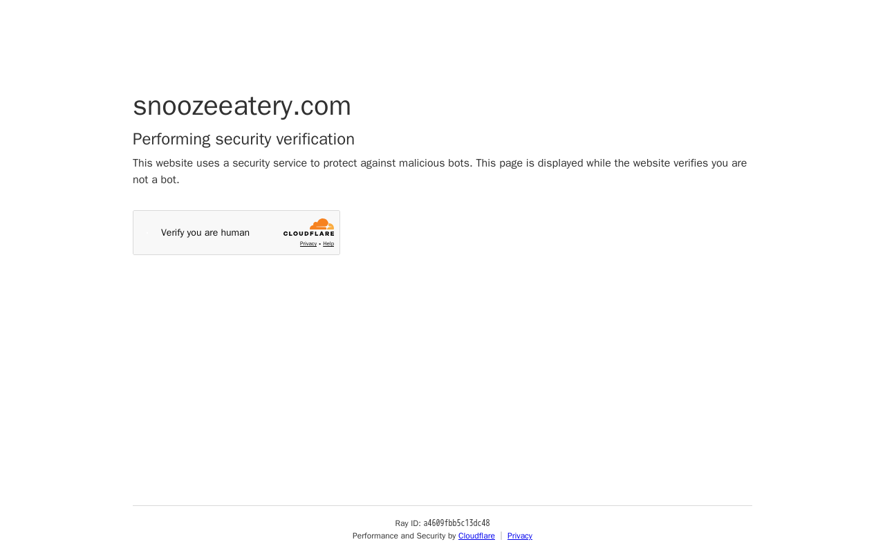 Snooze, an A.M. Eatery — screenshot of their official website