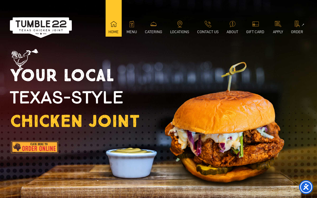 Tumble 22 — screenshot of their official website