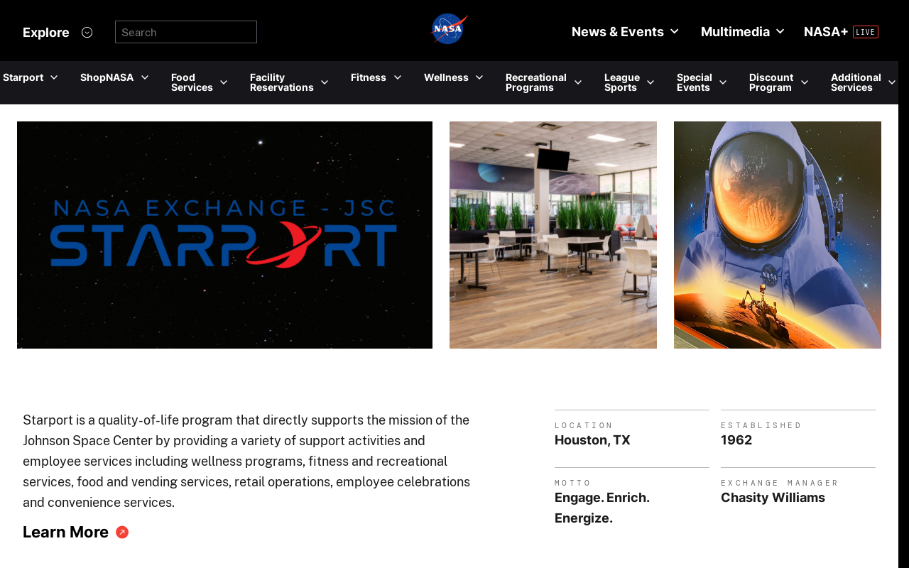 Building 207 - Gilruth Center — screenshot of their official website