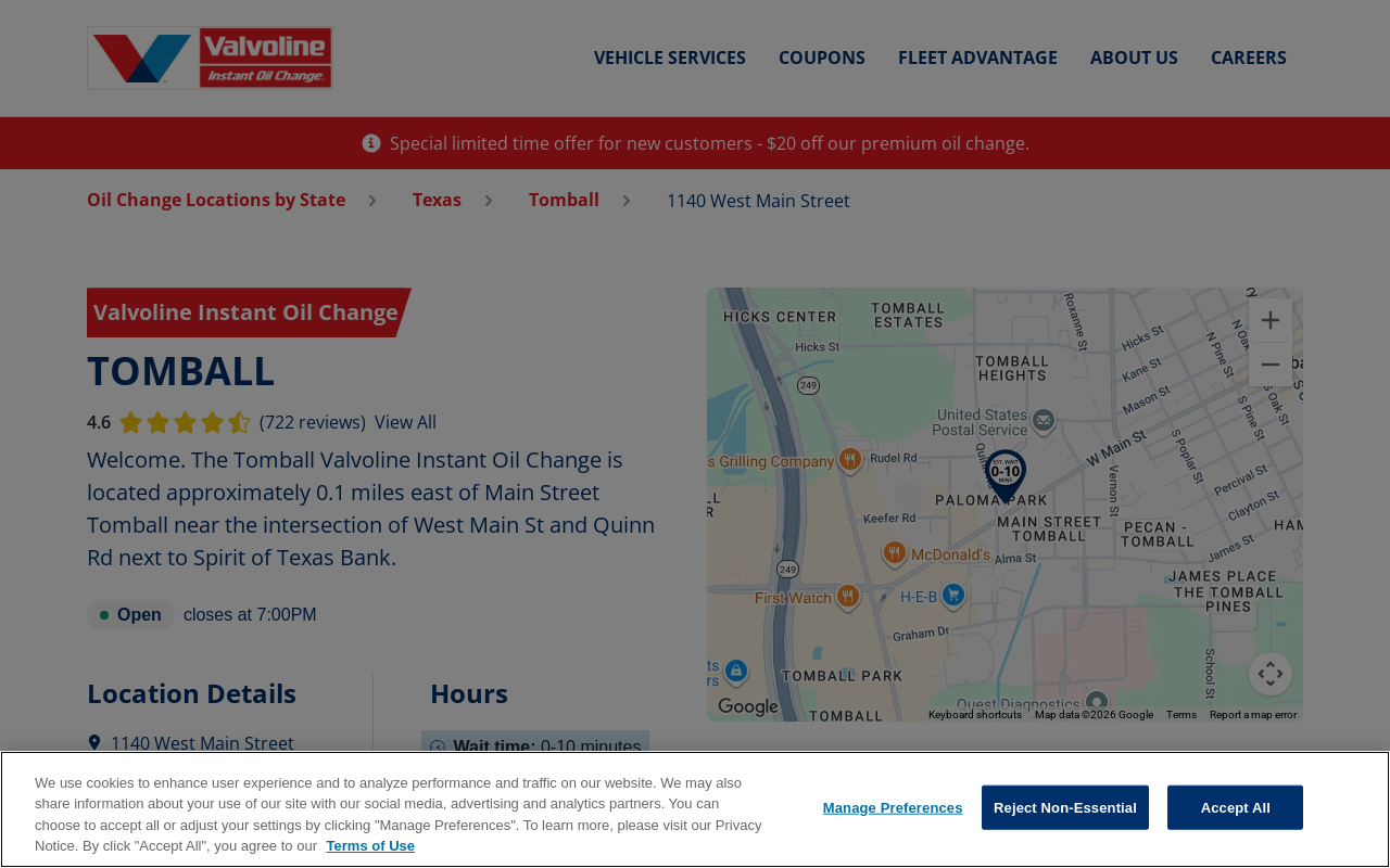 Valvoline — screenshot of their official website