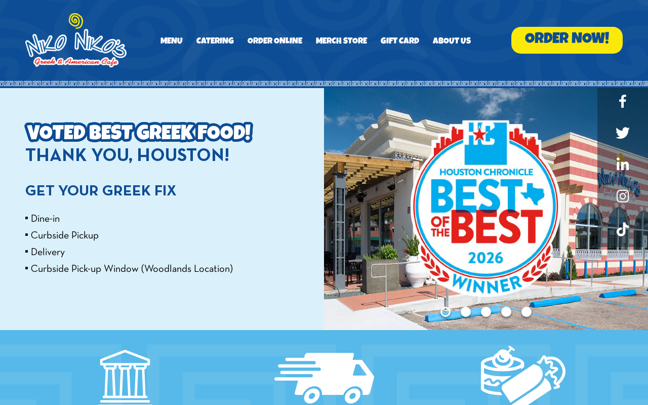 Niko Niko's — screenshot of their official website