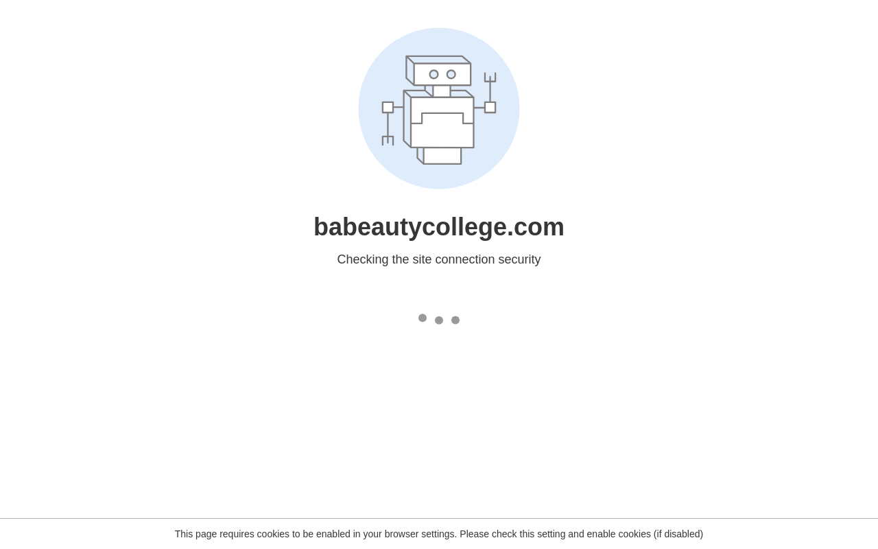 Broken Arrow Beauty College — screenshot of their official website