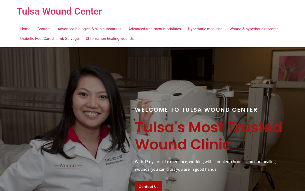 Tulsa Wound Center — screenshot of their official website
