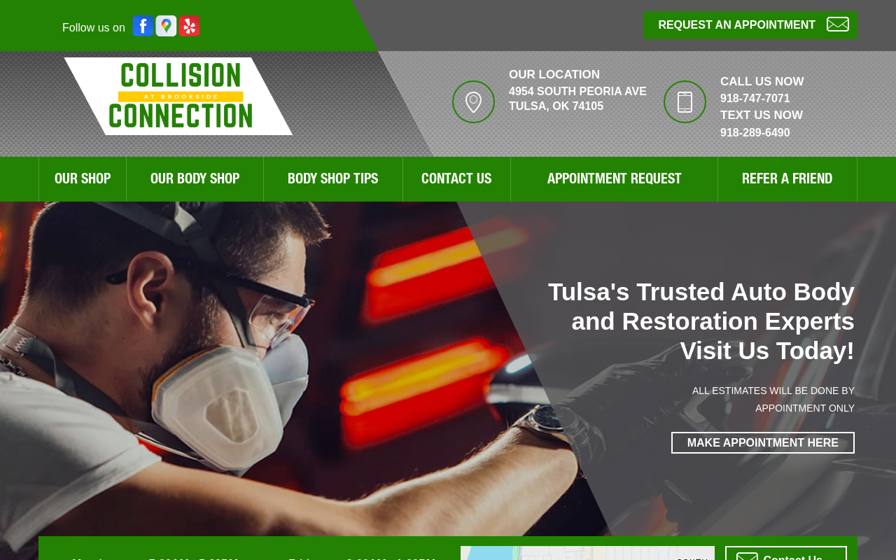 Collision Connection — screenshot of their official website