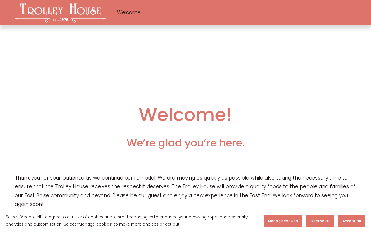 Trolley House — screenshot of their official website