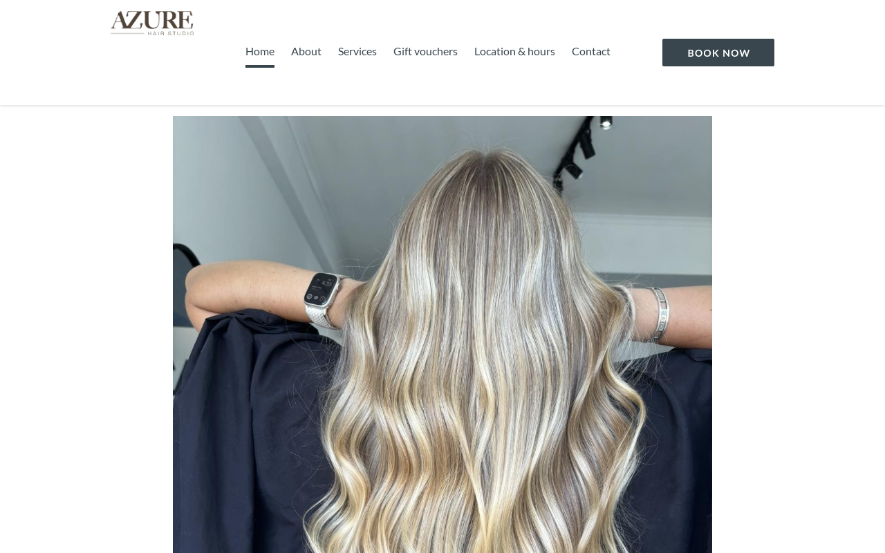 Azure Hair Studio — screenshot of their official website