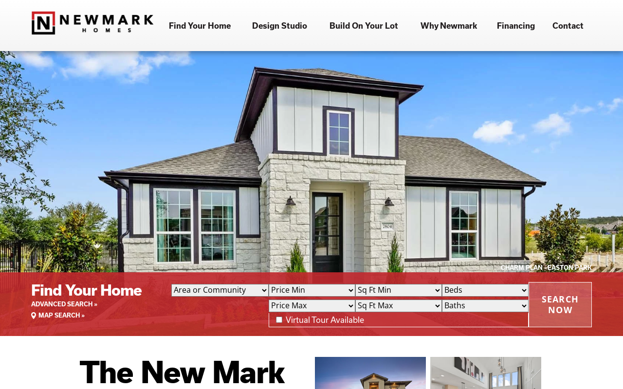 Newmark Homes Houston — screenshot of their official website