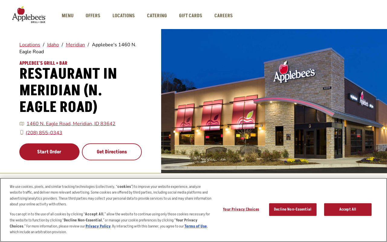 Applebee's — screenshot of their official website