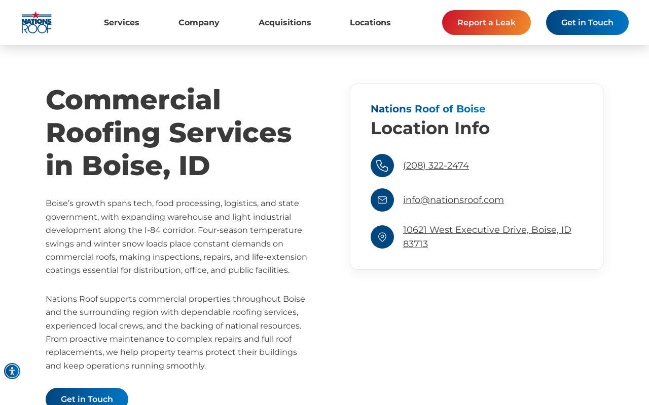 Nations Roof — screenshot of their official website