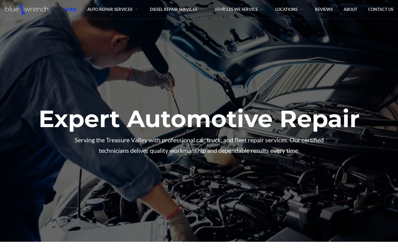 Blue Wrench — screenshot of their official website