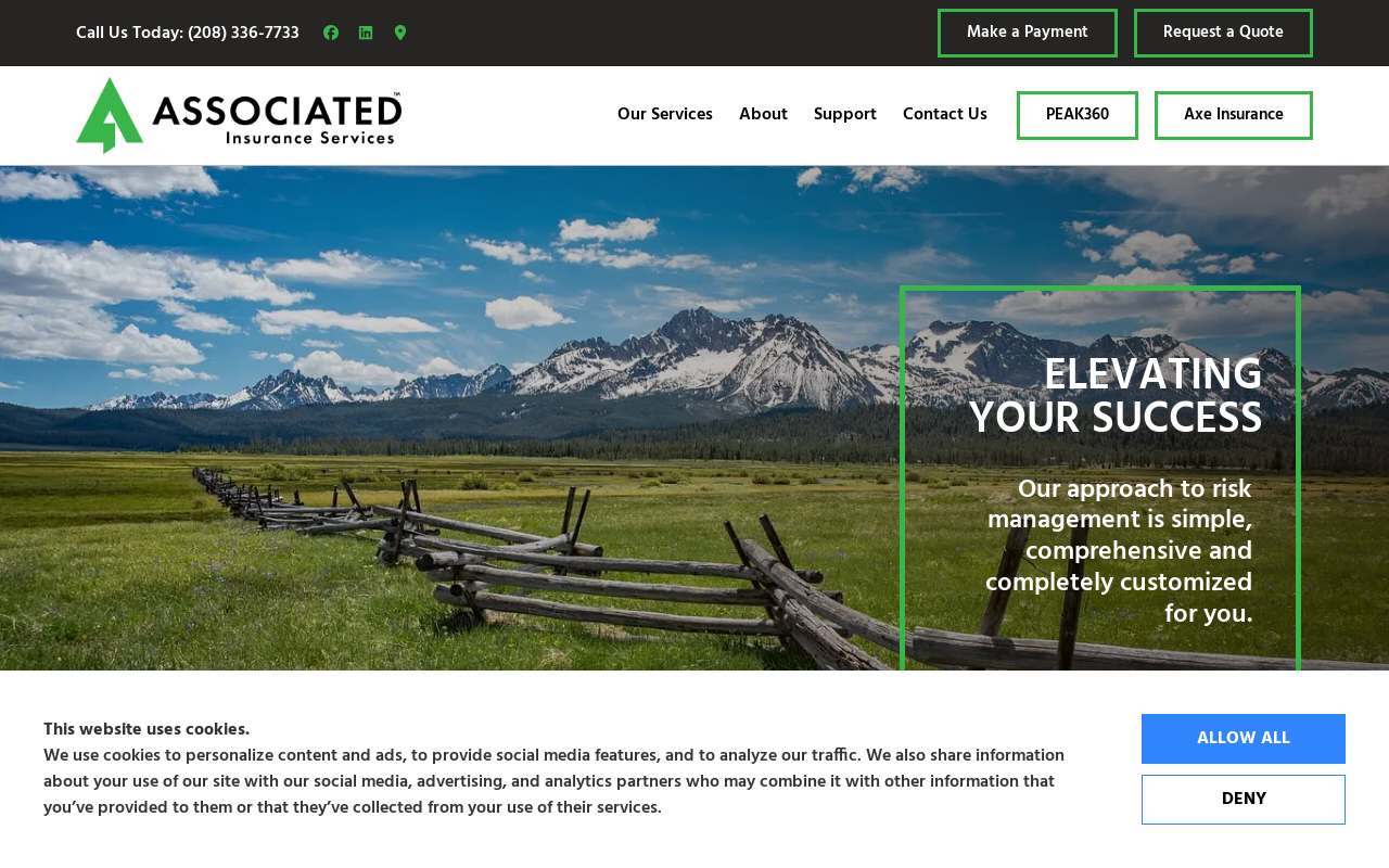 Associated Insurance Services — screenshot of their official website
