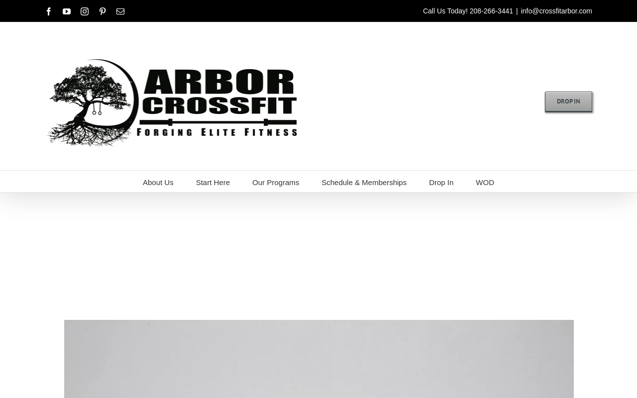 Arbor CrossFit — screenshot of their official website