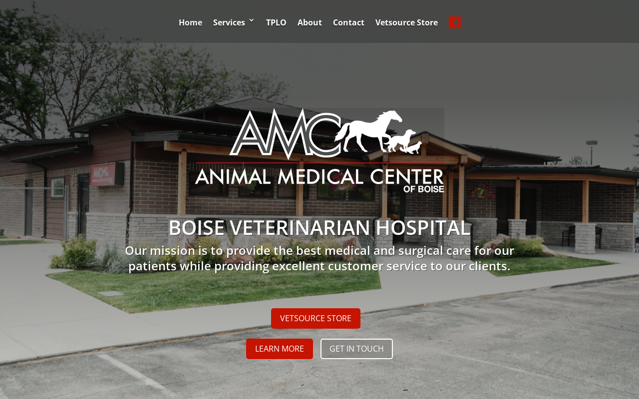 Animal Medical Center — screenshot of their official website