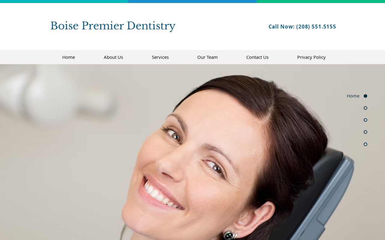 Boise Premier Dentistry — screenshot of their official website