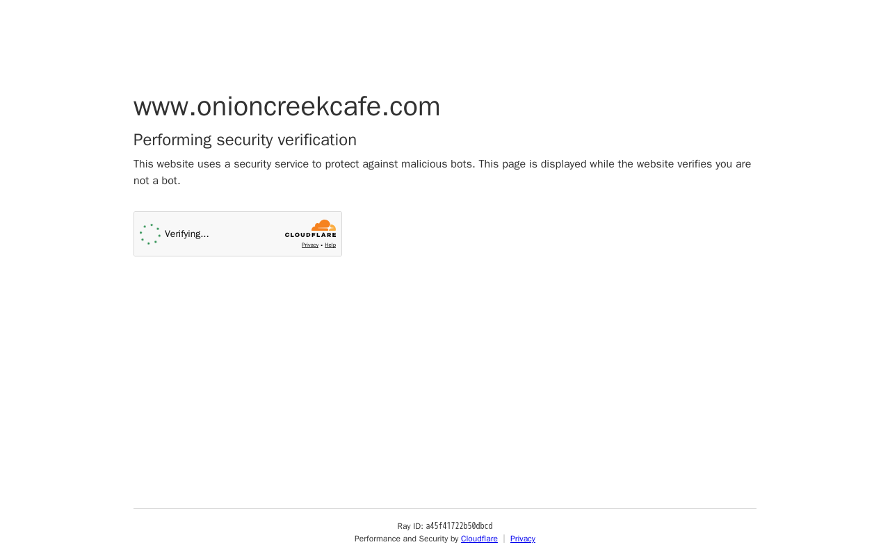 Onion Creek — screenshot of their official website