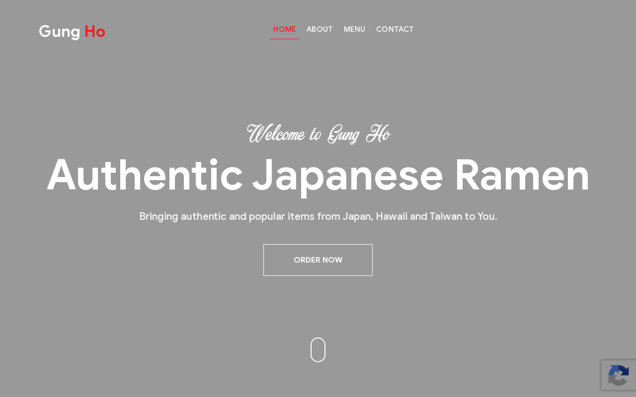 Gung Ho — screenshot of their official website