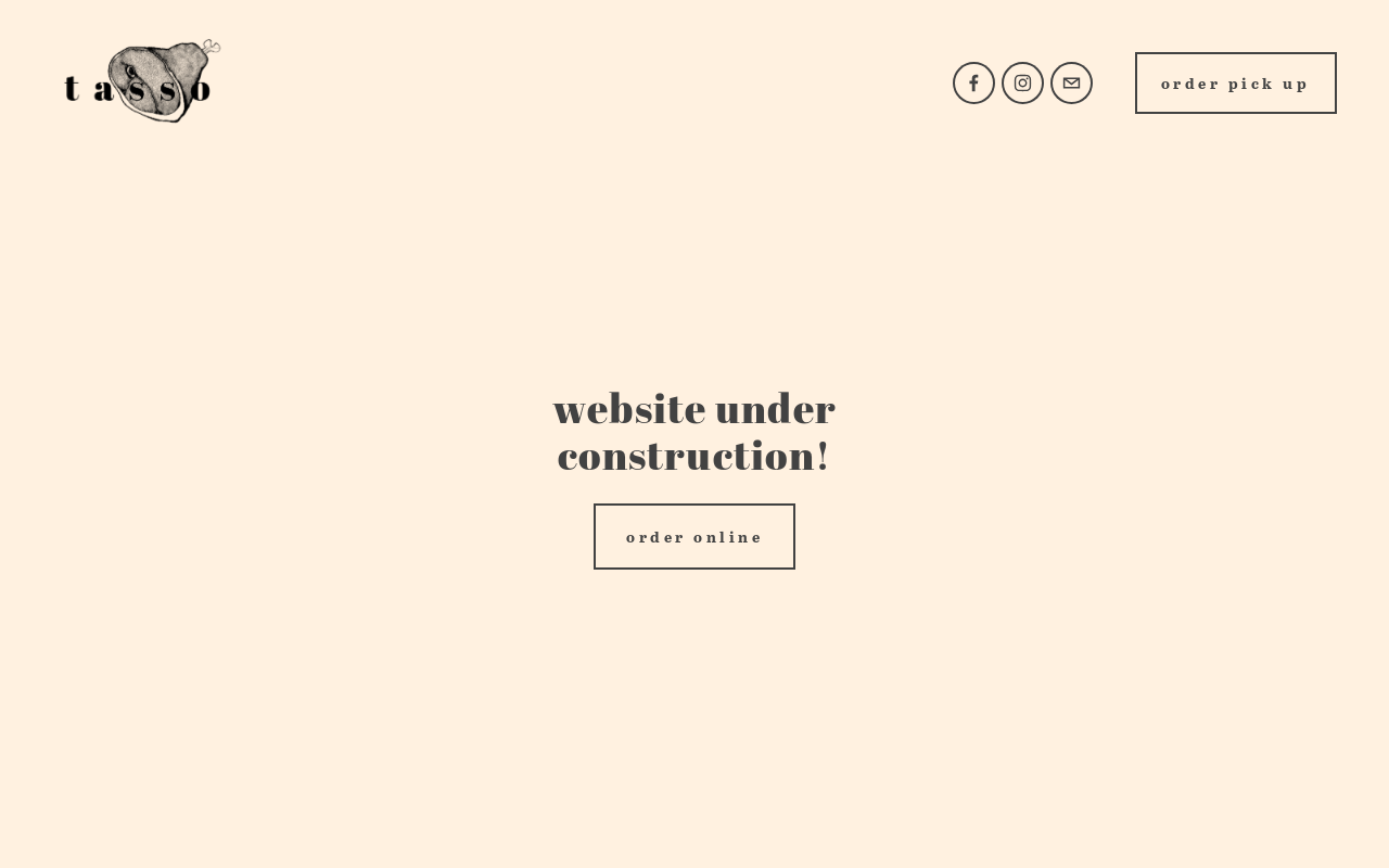 Tasso — screenshot of their official website