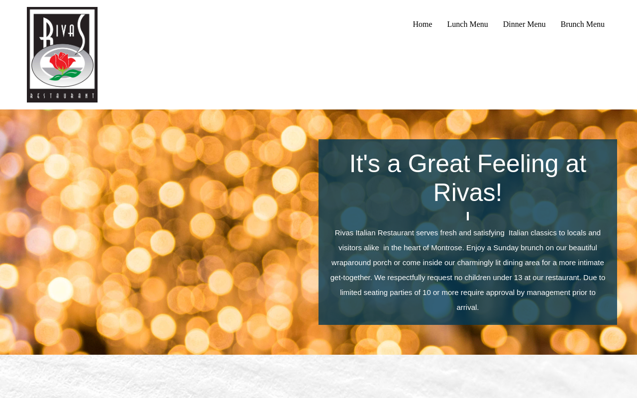 Riva's — screenshot of their official website