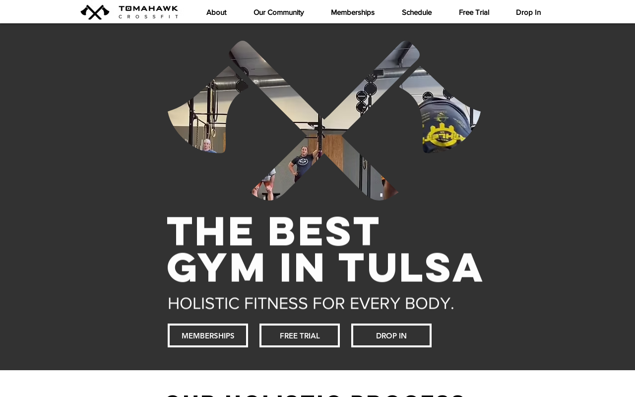 Tomahawk Crossfit — screenshot of their official website