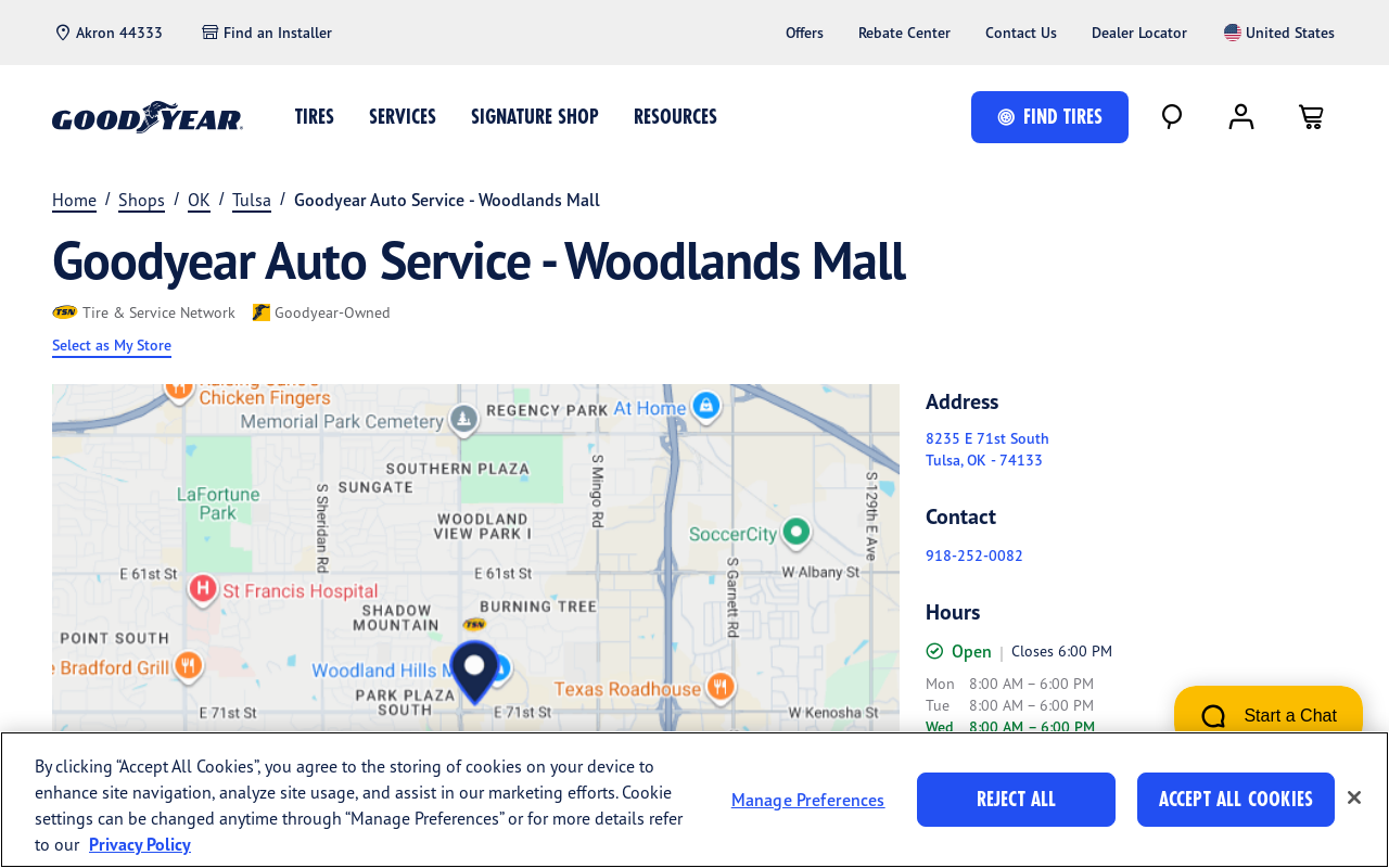 Goodyear — screenshot of their official website