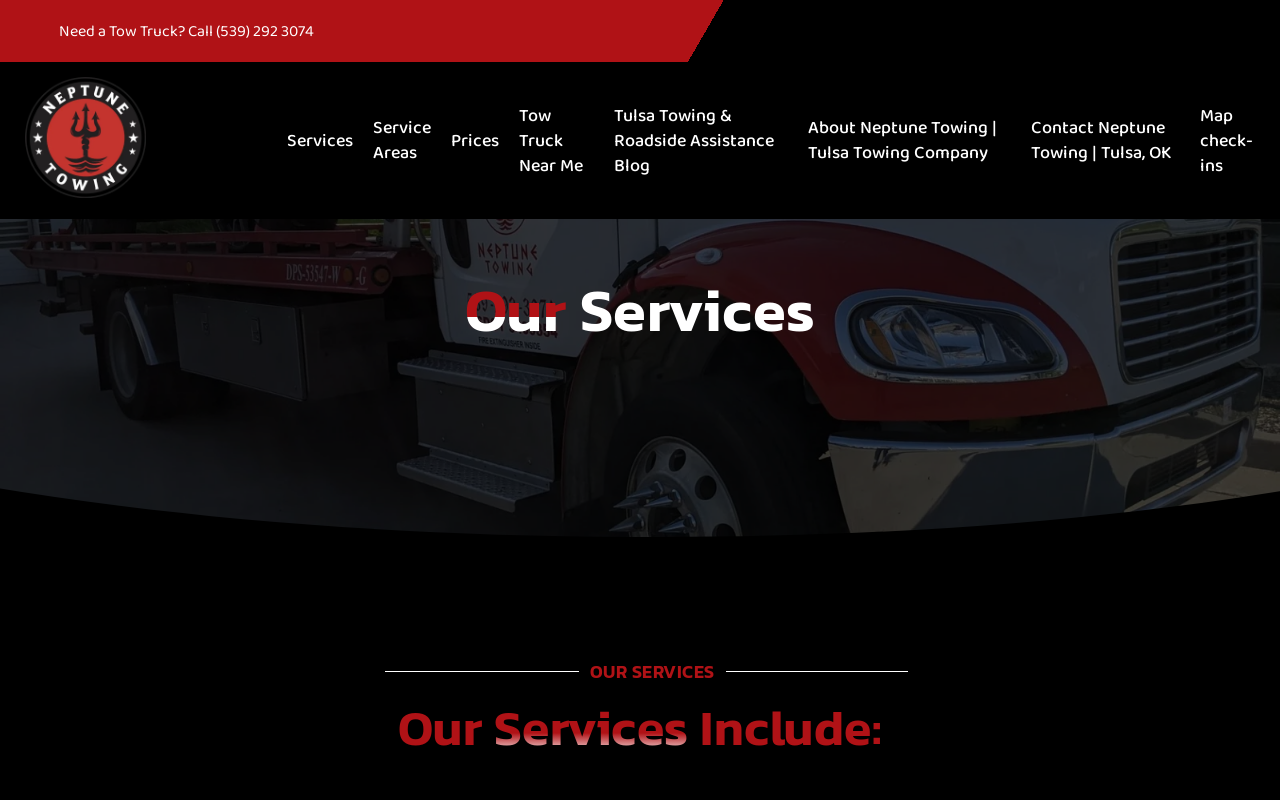 Neptune Towing — screenshot of their official website